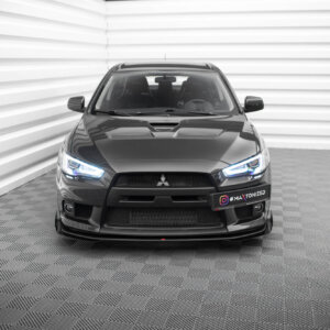 Maxton Street Pro prednji splitter + zakrilca za Mitsubishi Lancer EVO X