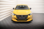 Maxton Street Pro front splitter + flaps for Peugeot 208 GT Mk2