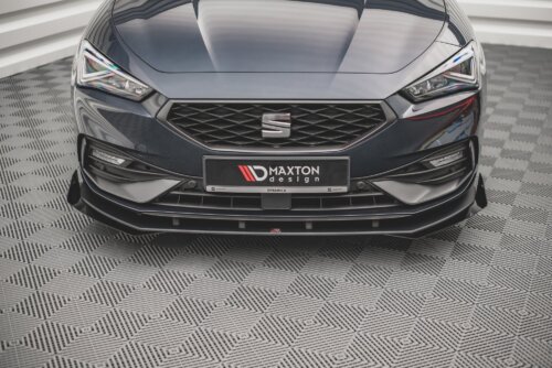 Maxton Street Pro front splitter + flaps for Seat Leon FR Mk4