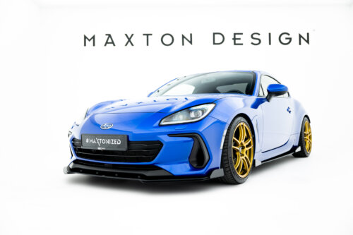 Maxton Street Pro front splitter + flaps for Subaru BRZ Mk2