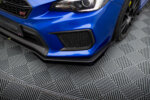 Maxton Street Pro front splitter + flaps for Subaru WRX STI Mk1 Facelift