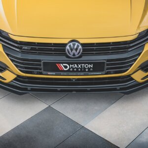 Maxton Street Pro prednji splitter + zakrilca za Volkswagen Arteon R-Line Sedan / Shooting Brake Mk1