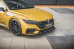Maxton Street Pro prednji splitter + zakrilca za Volkswagen Arteon R-Line Sedan / Shooting Brake Mk1