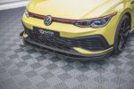 Maxton Street Pro front splitter + flaps for Volkswagen Golf GTI Clubsport Mk8