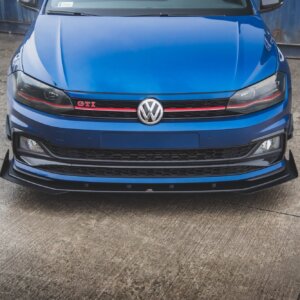 Maxton Street Pro prednji splitter + zakrilca za Volkswagen Polo GTI Mk6