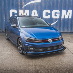 Maxton Street Pro prednji splitter + zakrilca za Volkswagen Polo GTI Mk6