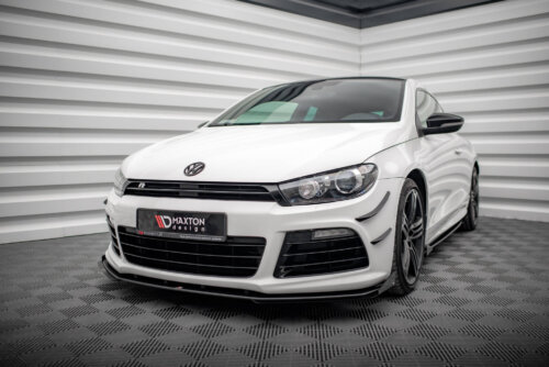 Maxton Street Pro front splitter + flaps for Volkswagen Scirocco R Mk3