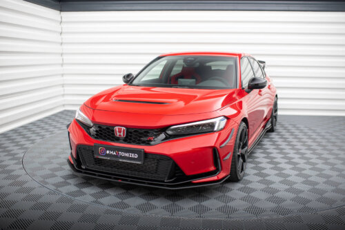 Maxton front splitter for Honda Civic Type-R Mk 11