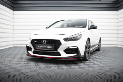 Maxton front splitter for Hyundai I30 N Mk3 Hatchback / Fastback