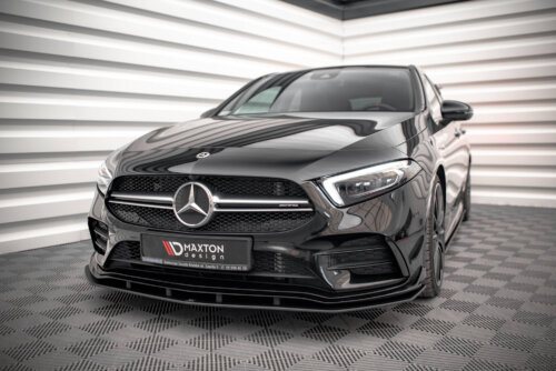 Maxton front splitter for Mercedes A35 AMG / AMG-Line Aero Pack W177