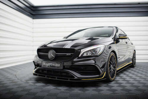 Maxton front splitter for Mercedes-AMG CLA 45 Aero C117 Facelift