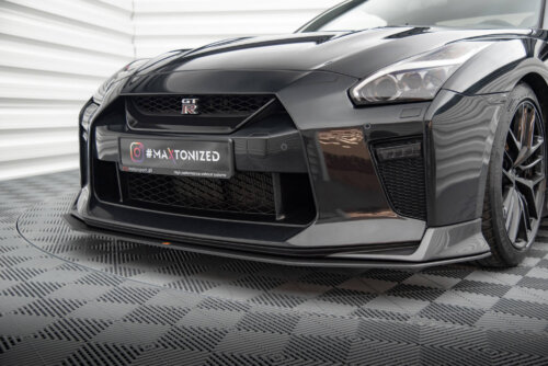 Maxton front splitter for Nissan GTR R35 Facelift