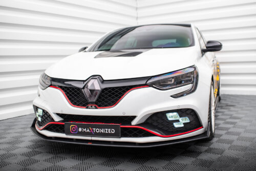 Maxton front splitter for Renault Megane RS Mk4