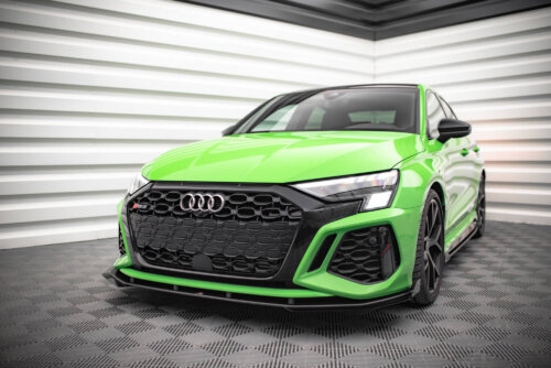 Maxton Street Pro prednji splitter V.1 + Flaps za Audi RS3 8Y