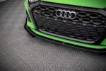 Maxton Street Pro front splitter V.1 + Flaps for Audi RS3 8Y