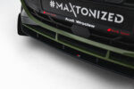 Maxton Street Pro front splitter V.1 + Flaps for Audi S3 Sportback / A3 S-line Sportback 8Y Facelift