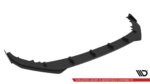 Maxton Street Pro front splitter V.1 + Flaps for Audi S3 Sportback / A3 S-line Sportback 8Y Facelift