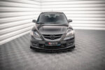 Maxton Street Pro front splitter V.1 + Flaps for Mazda 3 MPS Mk1