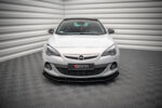 Maxton Street Pro front splitter V.1 + Flaps for Opel Astra GTC OPC-Line J