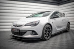 Maxton Street Pro front splitter V.1 + Flaps for Opel Astra GTC OPC-Line J