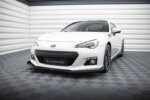 Maxton Street Pro front splitter V.1 + Flaps for Subaru BRZ Mk1