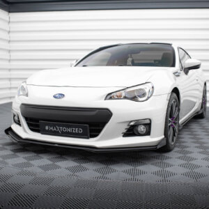 Maxton Street Pro front splitter V.1 + Flaps for Subaru BRZ Mk1
