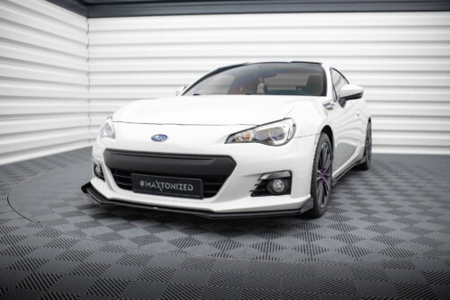 Maxton Street Pro front splitter V.1 + Flaps for Subaru BRZ Mk1