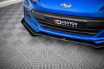 Maxton Street Pro front splitter V.1 + Flaps for Subaru BRZ Mk1 Facelift