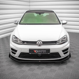Maxton Street Pro prednji splitter V.1 + Flaps za Volkswagen Golf R Mk7