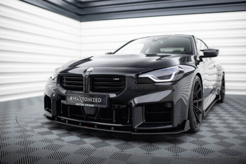Maxton Street Pro front splitter V.2 for BMW M2 G87
