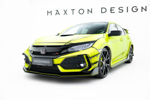 Maxton Street Pro prednji splitter V.2 za Honda Civic Type-R Mk10 / Mk10 Facelift
