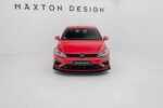 Maxton Street Pro prednji splitter V.2 za Volkswagen Golf R / R-Line Mk7 Facelift