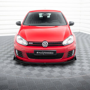 Maxton Street Pro prednji splitter V.3 + Flaps za Volkswagen Golf GTI Mk6