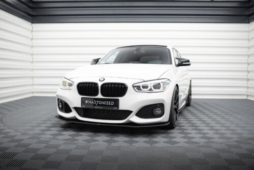 Maxton Street Pro Front Splitter V.3 for BMW 1 F20 M-Pack Facelift / M140i