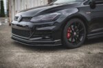 Maxton Street Pro front splitter for VW Golf 7 GTI TCR