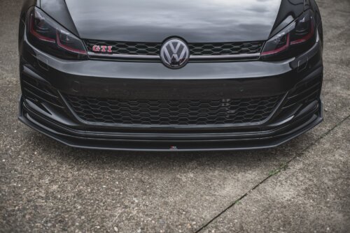 Maxton Street Pro front splitter for VW Golf 7 GTI TCR