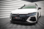 Maxton Street Pro front splitter for Volkswagen Arteon R Sedan / Shooting Brake Mk1 Faceift