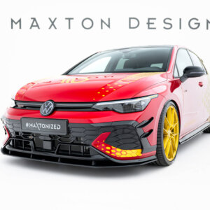 Maxton Street Pro front splitter for Volkswagen Golf GTI Clubsport Mk8 Facelift