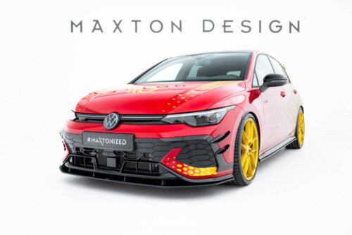 Maxton Street Pro front splitter for Volkswagen Golf GTI Clubsport Mk8 Facelift