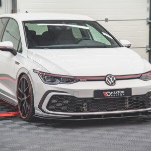 Maxton Street Pro front splitter for Volkswagen Golf GTI / GTE / GTD / R-Line Mk8