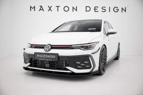 Maxton Street Pro prednji splitter za Volkswagen Golf GTI / GTE / R-Line Mk8 Facelift