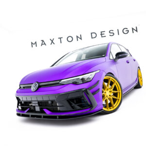 Maxton Street Pro prednji splitter za Volkswagen Golf R Hatchback Mk8 Facelift