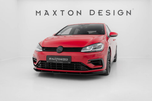 Maxton Street Pro front splitter for Volkswagen Golf R / R-Line Mk7 Facelift