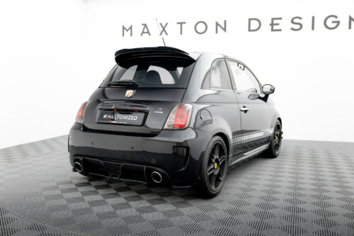 Maxton Street Pro rear diffuser for Abarth 500 Mk1