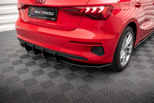Maxton Street Pro rear diffuser for Audi A3 Sportback 8Y