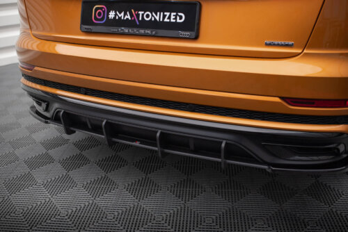 Maxton Street Pro rear diffuser for Audi Q8 S-Line Mk1