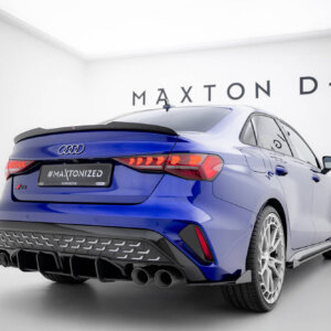 Maxton Street Pro stražnji difuzor za Audi S3 Sedan 8Y Facelift
