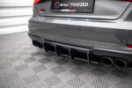 Maxton Street Pro rear diffuser for Audi S3 Sportback 8V Facelift