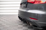 Maxton Street Pro rear diffuser for Audi S3 Sportback 8V Facelift