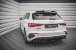 Maxton Street Pro rear diffuser for Audi S3 Sportback 8Y